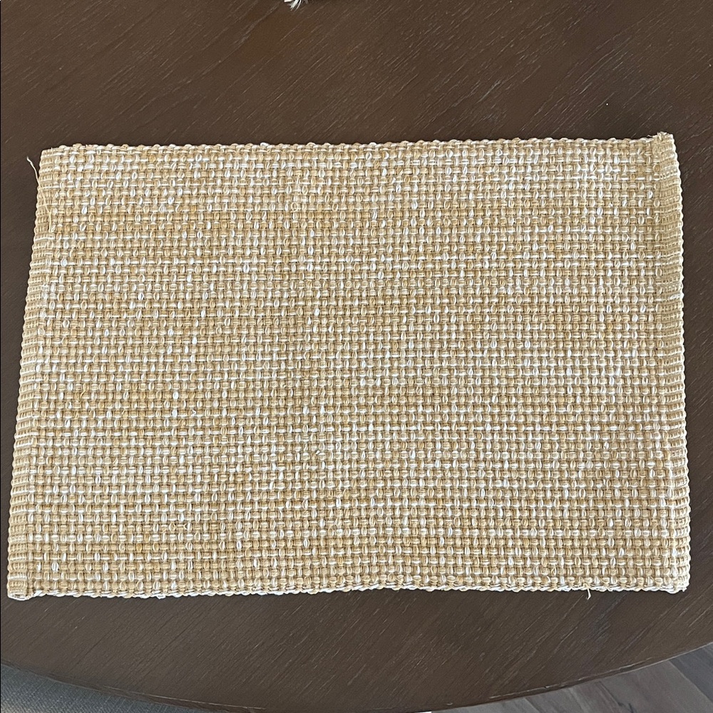 Golden Yellow Woven Cotton Placemats